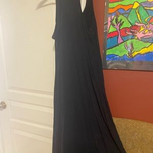 Long black dress